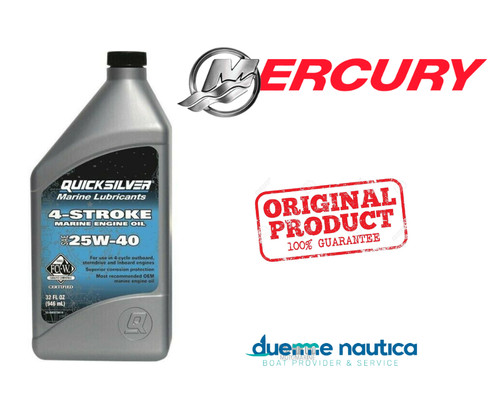 Olio quicksilver 25w per - quicksilver, 40