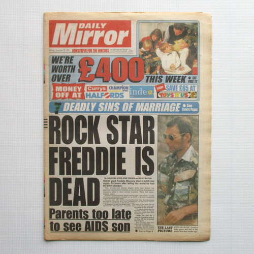 Queen freddie mercury dead - mercury,